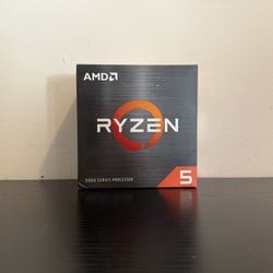 AMD Ryzen 5 5600X 6-Core 12-Thread Processor (Sealed)