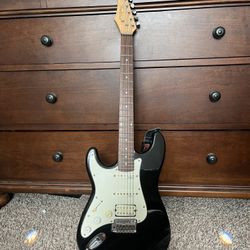 Lefty Fender Electric Guitar 