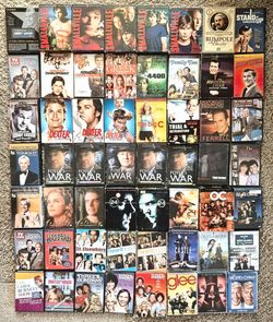 60 DVD TV Series & Shows all for $30 (50c each Season)