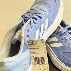 Adidas Duramo 10 Running Shoes – Blue – Men’s 6.5/Women’s 7.5