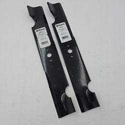 2pack Notched Air-Lift Blade 16 1/4 for Exmark, Toro, Snapper, Ariens, Bad Boy, 