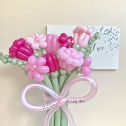 Balloon Flower bouquet