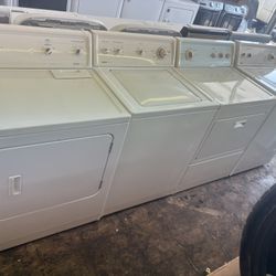 Heavy Duty Super Capacity Direct Drive Washer Dryer Set.$350 Delivered Installed.$300 Picked Up.4 Month Warranty 