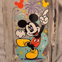 MCDONALD'S DISNEY WORLD 2000 CELEBRATION GLASS Mickey Mouse