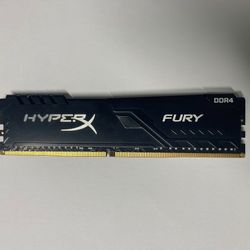 HyperX Fury 16gb DDR4 Memory Ram Stick