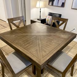 Costco Adjustable-size Dinning Table Set 