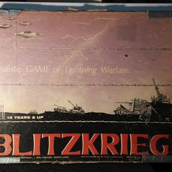 1965 Board Game Blitzkrieg
