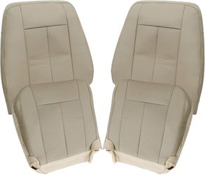 Ford Expedition 2007-2014 *2 Front* OEM Replacement Seat Covers PU Leather Camel/Tan