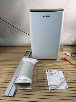 14000 BTU Heynemo 3-in-1 Portable Air Conditioner with Heat, Dehumidifier & Fan