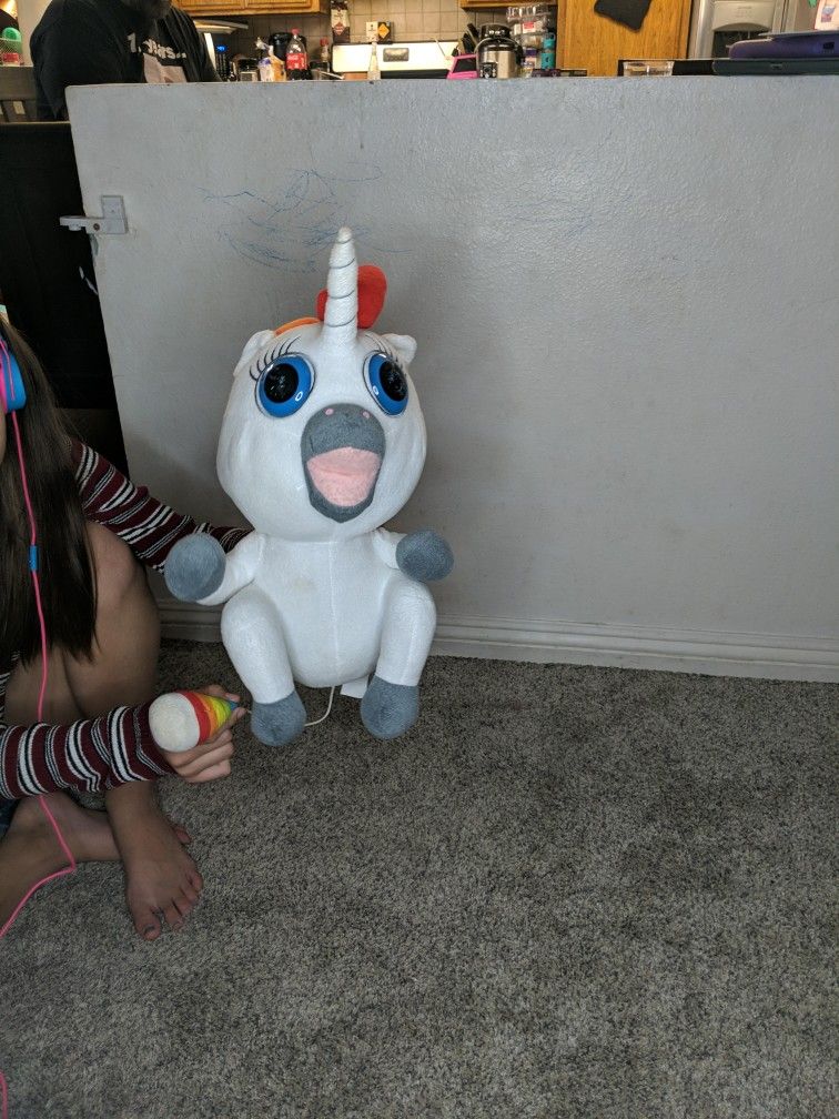 A Toy For Kids that Is A Unicorn.