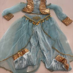 Princess Jasmine Custome Size 5-6 