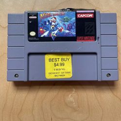 Mega Man X (Super Nintendo, 1994 SNES) Cart Only