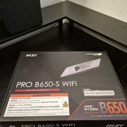 PRO B650-S WIFI BRAND NEW