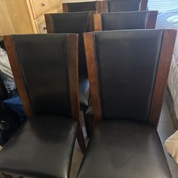 Six (6) Dining Room Chairs