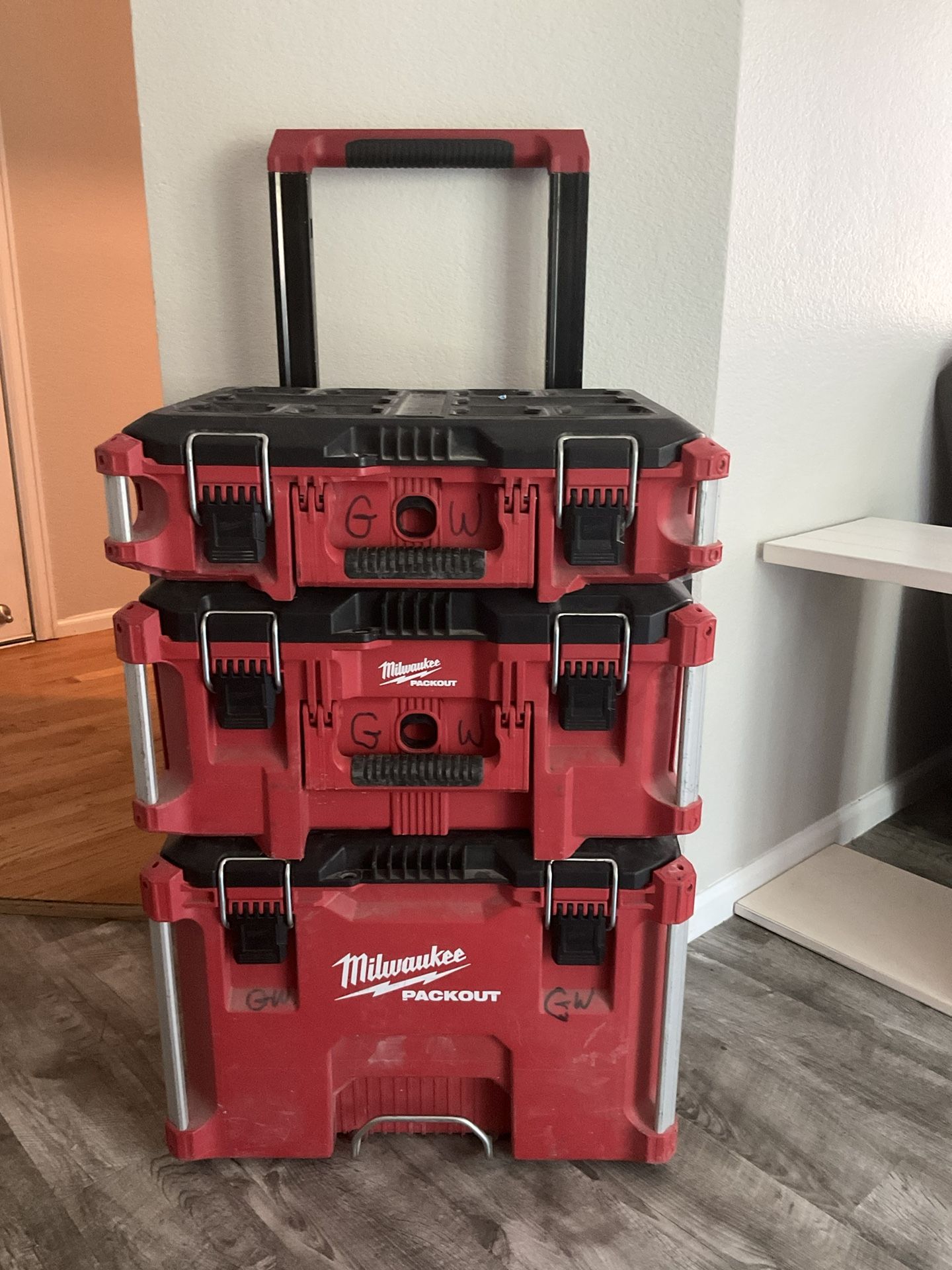 Milwaukee Pack out With Tools (READ DESCRIPTION)