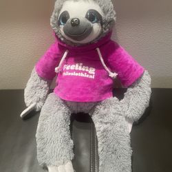 Large Stuffed Sloth