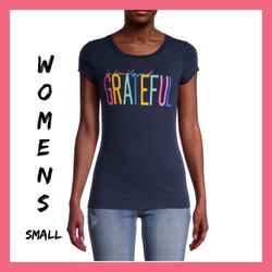 *NWT Be Humble And Grateful Top Sz:S F18
