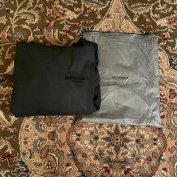 Fear of God Essentials Pullover Hoodie 'Stretch Limo' - Size Small- Brand New