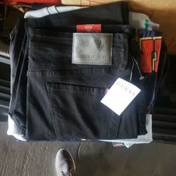 Guess Jeans 36 X 30 Black