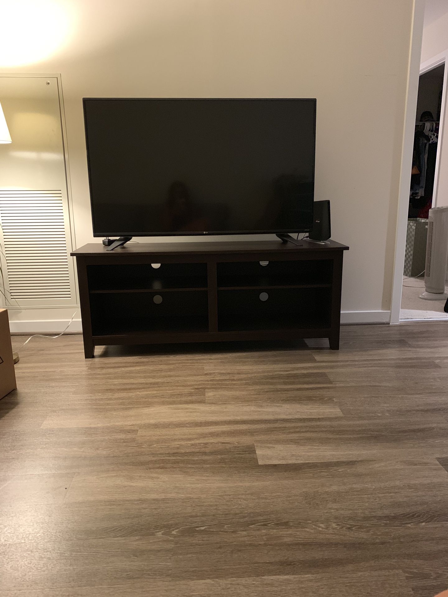 55” LG Smart TV and TV Stand