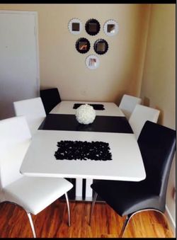 Elegant Coaster White Dining Table