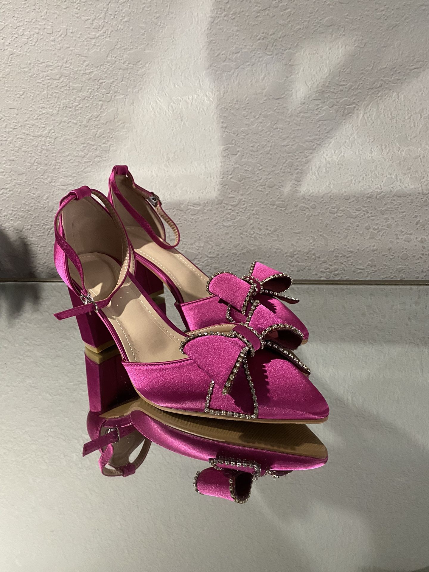 Pointed Pink Heel