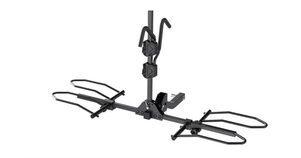 TANX Bike Racks for Ebikes,Fat Tire Bike Rack for Tow Hitch 2-Bike 160 lbs Capacity,Hitch Bike Rack