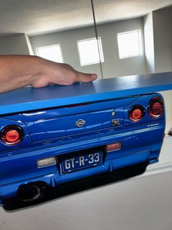 Nissan Skyline gtr style floating shelf Wall Decor