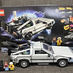 Lego Back To The Future Delorean Time Machine