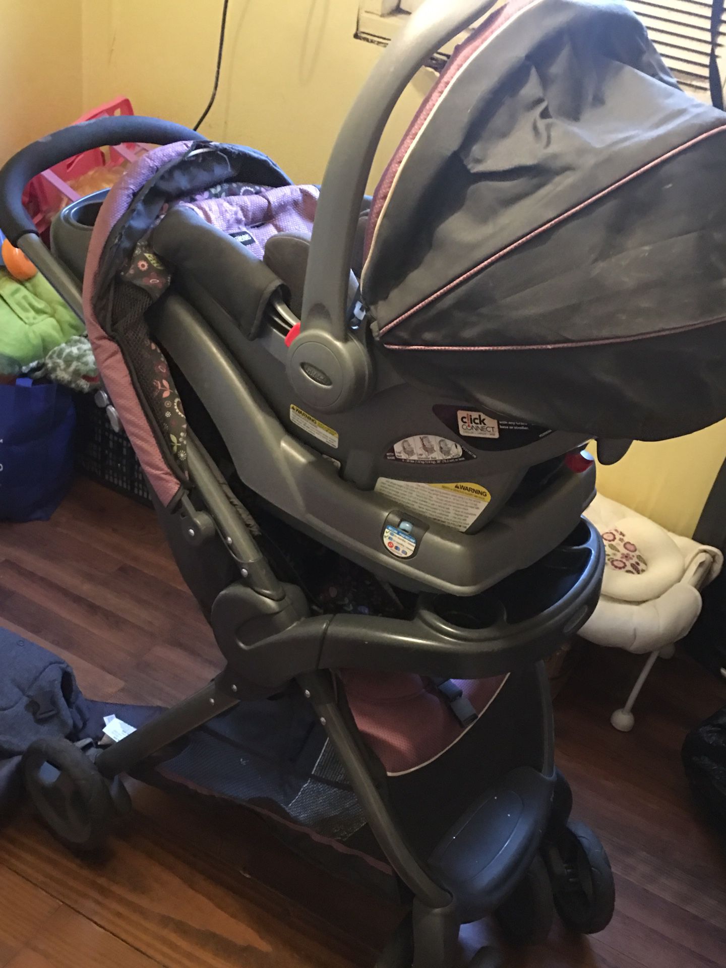 Stroller and car seat set both together for $50 and separate $25 each one