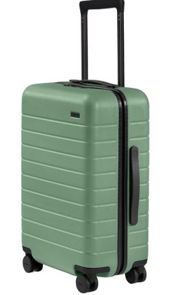 Away Carry-On Luggage - 22-Inch Lightweight Hardside Suitcase with 360° Spinner Wheels, Interior Compression System, TSA-Approved Lock - Sea Green
