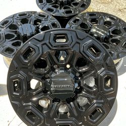 GMC Sierra 2500 HD 20” Denali 8 Lug Gloss Black Wheels Rims Rines 