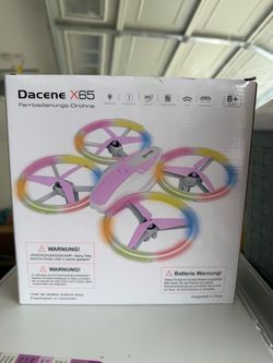Dacene X65 Remote Control Drone – LED Lights