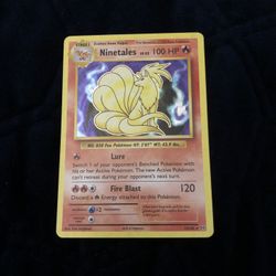 Pokémon TCG Ninetales XY Evolutions 15/108 Holo Rare
