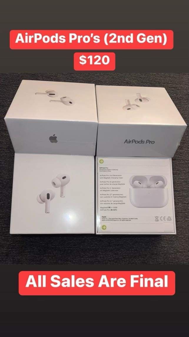 Brand New Apple AirPods Pro (2nd Generation)
