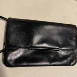 Made In Italy Leather Crossbody Bag