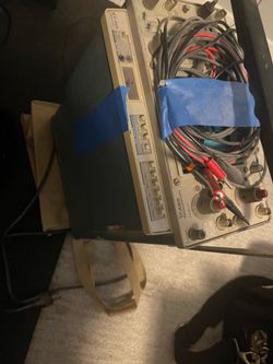 Tektronix 465 Oscilloscope and 1503B TDR Cable tester