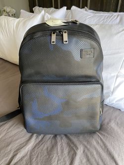 Jack spade leather backpack
