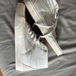 Secret Lover White Vans 