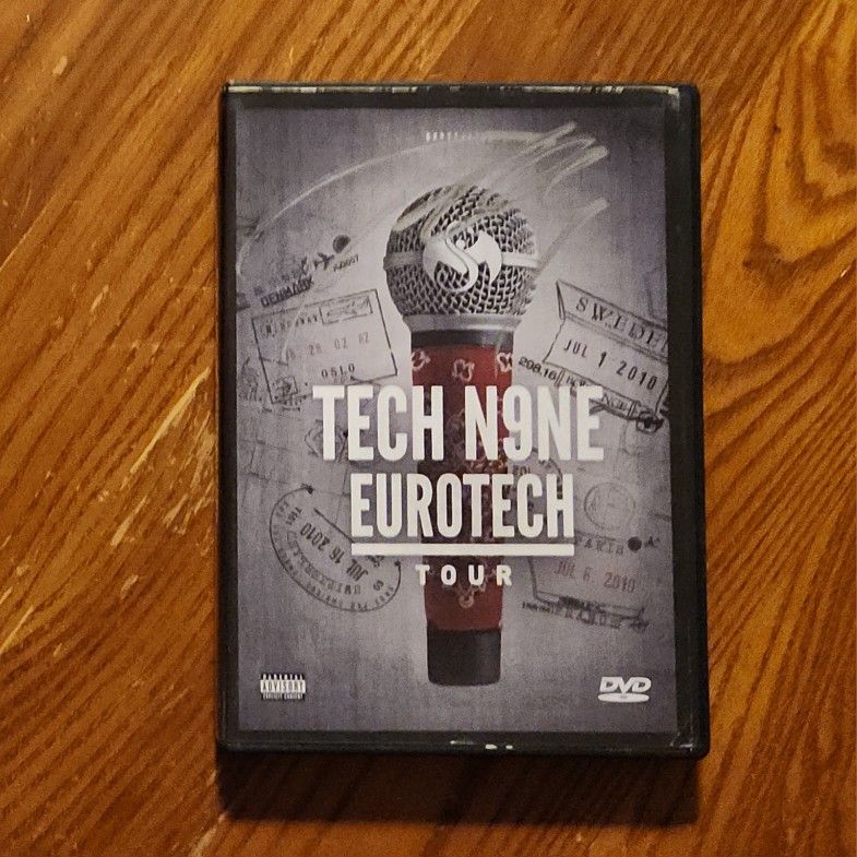 Autographed Tech N9ne - Eurotech Tour DVD 2011