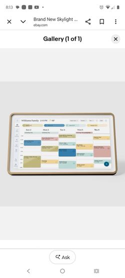 Skylight calender2  15 inch