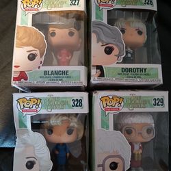 Golden Girls Funko Pops Complete Set