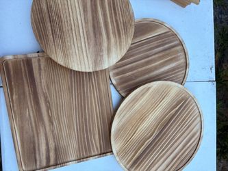 4 Wooden Boards 