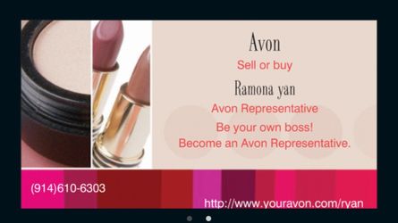 Free Avon brochure
