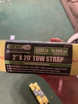 2 X 20 Tow Strap