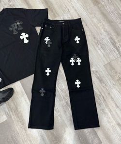 chrome hearts jeans