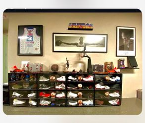 Sneaker  or memorabilia cabinets