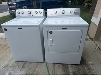 Maytag washer and dryer set 3 months warranty delivery and installation available