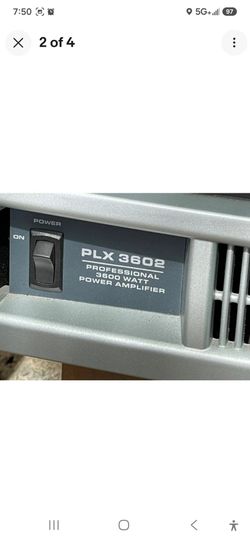 QSC PLX3602 Power Amplifier 3600w