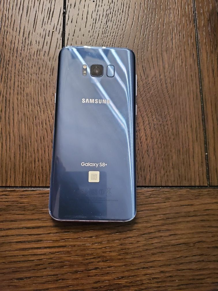 Samsung galaxy s8 plus—discounted for cracked screen